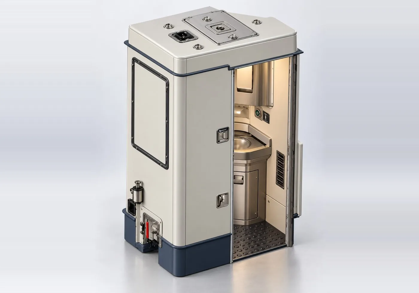 Kompaktes WC-Modul